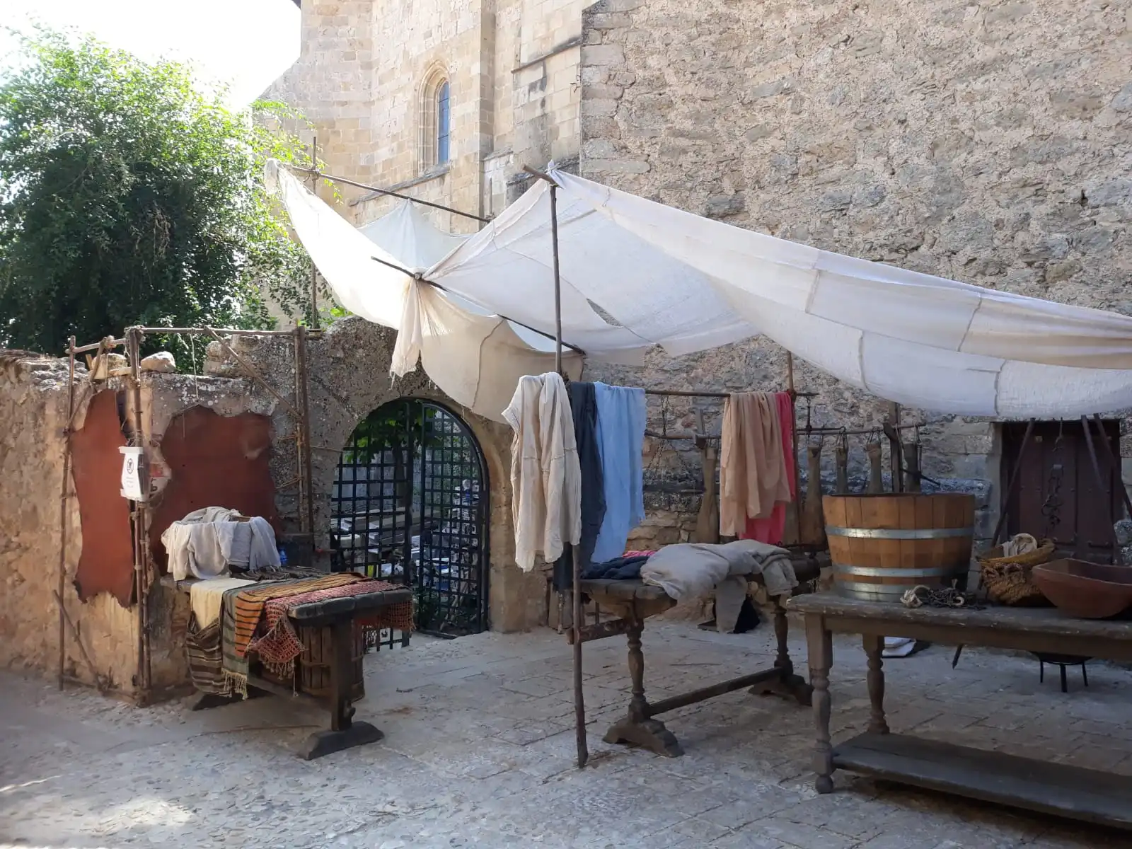 Puesto de Tintorero Medieval